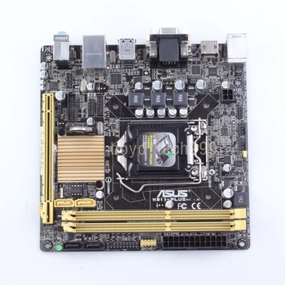 Мат плата Asus socket1150 h81i-Plus (ih81, 2xddr3 sata iii sata ii pci-e, d-sub dvi hdmi sb lan 1gb USB2 USB3 Mini-itx) (886227542758)