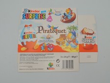 Kinder Surprise Boite Vide Piratoquet - Ferrero Kinder
