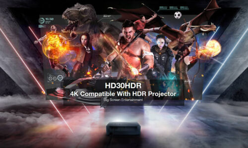 Optoma HD30HDR FULL HD Projector from Just Projectors. 2 Year Aussie Warranty - Picture 4 of 5