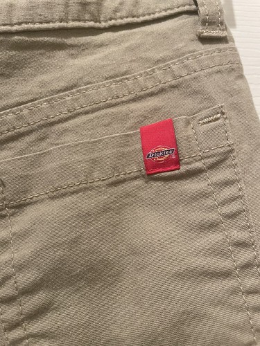Lot of 2 - Girls Juniors Dickies Khaki Super Skinny Stretch Uniform Pant Size 16 - Picture 6 of 12