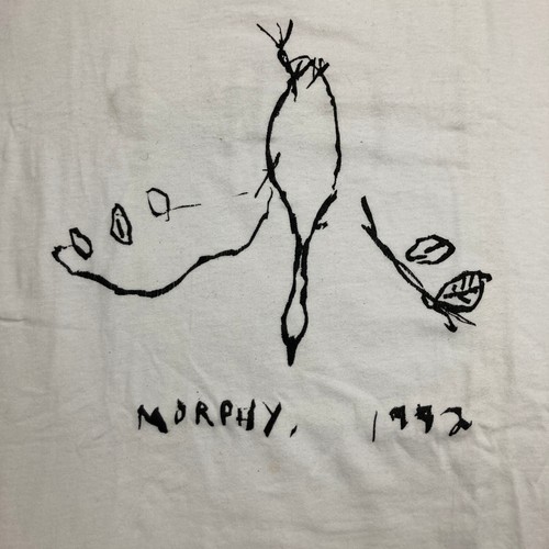 Vintage Todd Murphy Lowe Gallery Art Exhibition Shirt Mens XL White 1992 90s Tee - Picture 3 of 11