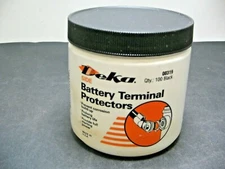 *NOS* Deka Side Battery Terminal Protectors Black Jar of 100 Made in USA 