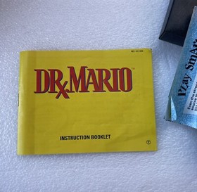 Dr. Mario (Nintendo NES, 1987)  In Box W/manual And Dust Cover