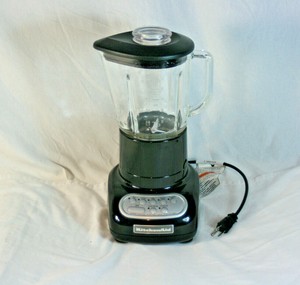 Kitchenaid 5 Speed Blender 48oz Glass Jar Ksb565ob0 Onyx Black
