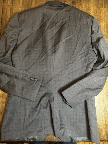 Neu EXPRESS PHOTOGRAPHER Herren Größe 38R Passform Wolle & Spandex Jacke Blazer Mantel - Bild 5 von 7