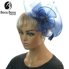Something Special Crin Fascinator Ruffle Mesh with Feather Trims