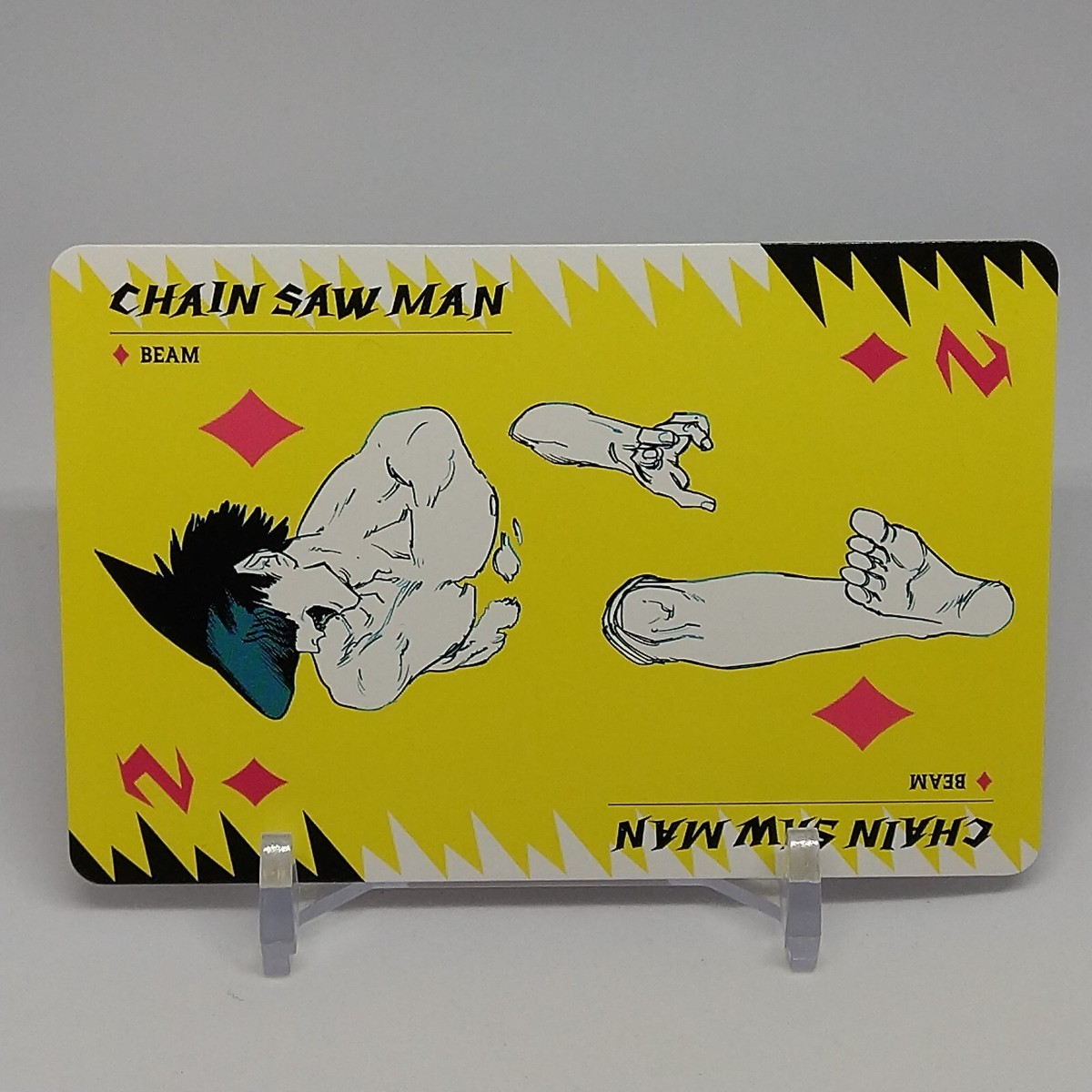 Beam Chainsaw Man Playing Cards Diamond 2 Jump Shop Jump Festa