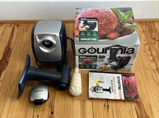 Gourmia Healthy Frozen Treat Maker Ice Cream Maker GS1180. Untested.
