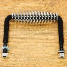 6 Bbq Smoker Spring Handle W Mounting Bracket Grill Wood Stove Pit Bolt