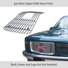 Fits 1994-1998 Gmc Ck Pickupsuburban Main Upper Stainless Chrome Billet Grille Fits 1994-1998 Gmc Ck Pickupsuburban Main Upper Stainless Chrome Billet Grille