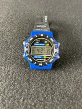 Digital Sports Watch With Multi Alarm Chronograph Waterproof  Black Strap NEW 