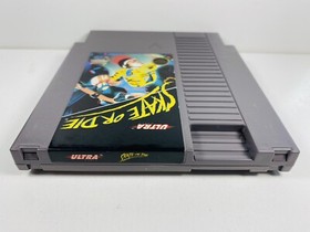 SKATE OR DIE -- NES Nintendo Original Aut&eacute;ntico Juego de Skateboarding 
