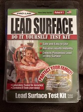 Pro-Lab Lead Surface Test Kit LS104 ~ FOR 6 TESTS ~ Instant Results ~Made in USA