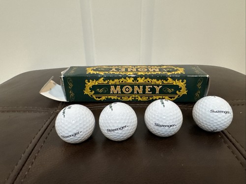 New Slazenger Money Golf Balls Low 65 Compression Core - 4 Balls - Picture 2 of 4
