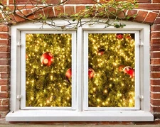 3D Light Tree A547 Window Film Print Sticker Cling Stained Glass UV Sinsin