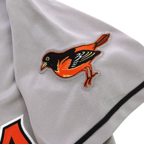 Frank Robinson Baltimore Orioles Road Men's Grey Jersey w/ Team Patch (S-3XL) - Picture 4 of 5