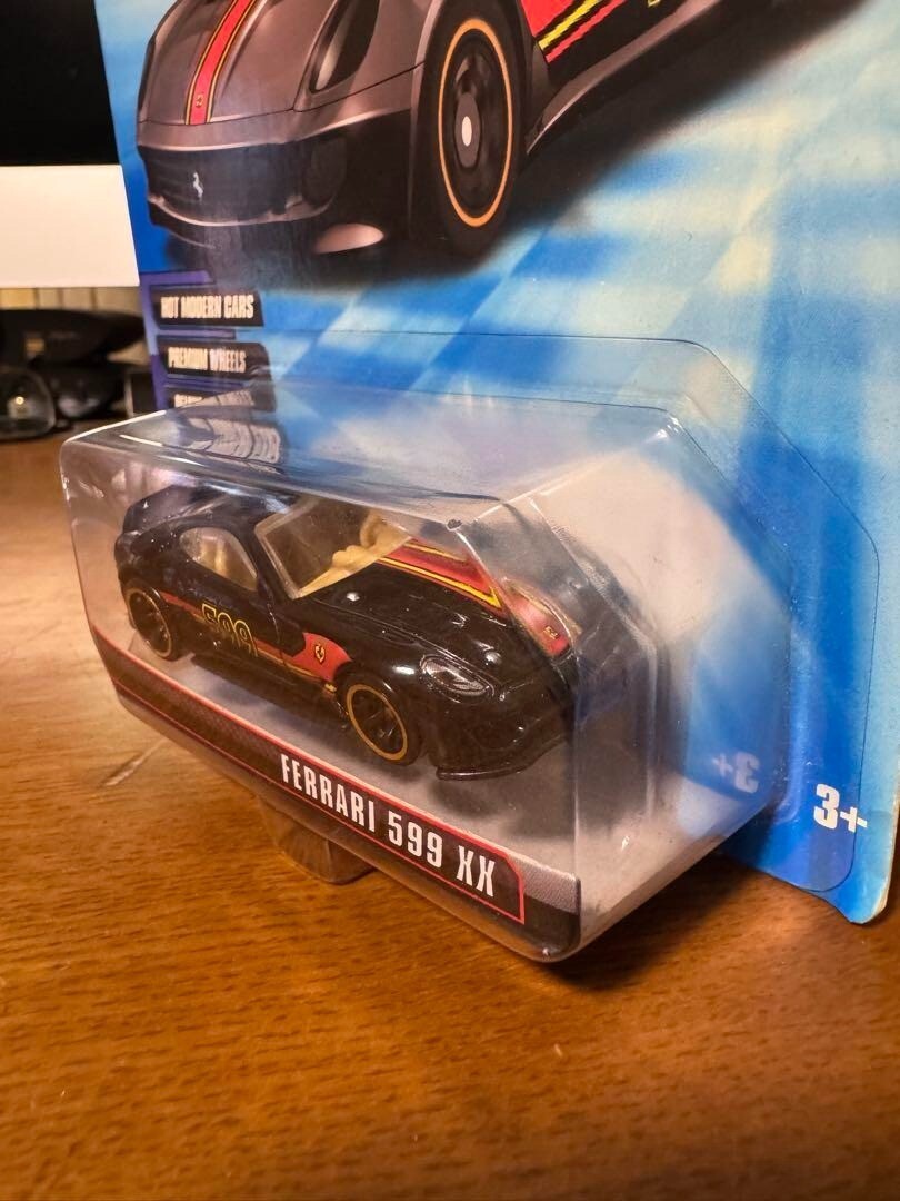 ホットウィール　スピードマシーン　フェラーリ599XX Hot Wheels SPEED MACHINES FERRARI 599XX Black Unopened From