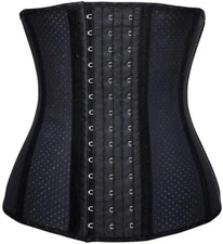 YIANNA Women's Underbust Latex Sport Girdle Waist Trainer Corsets Hourglass(3XL)
