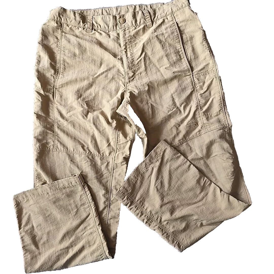 The North Face Mens 36x31 Tan Nylon Hiking