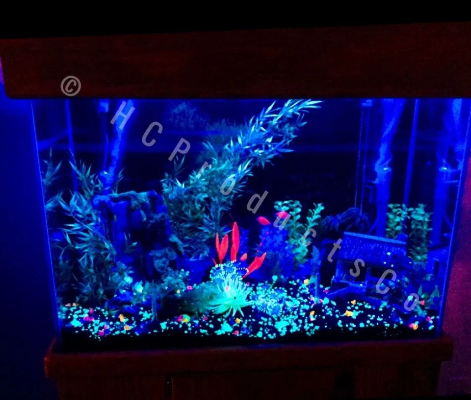 Remote Controlled Fish Tank LED Lights 20 Color/Motion Options 72inch Line Strip - Image 3 of 4
