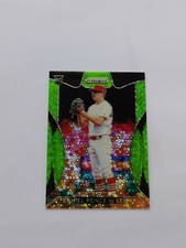 2019 Prizm ** Lime Green Donut Circle ** #44 Daniel Ponce de Leon RC #D / 199