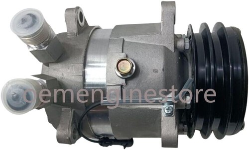 A/C Compressor 42N-07-56132 42N0756132 for Komatsu WB97S-5E0 WB93S-5 WB97R-5E0 - Picture 2 of 15