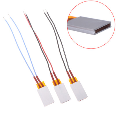 12V 35*21mm Constant Temperature PTC Heating Element Thermostat Heater Platha