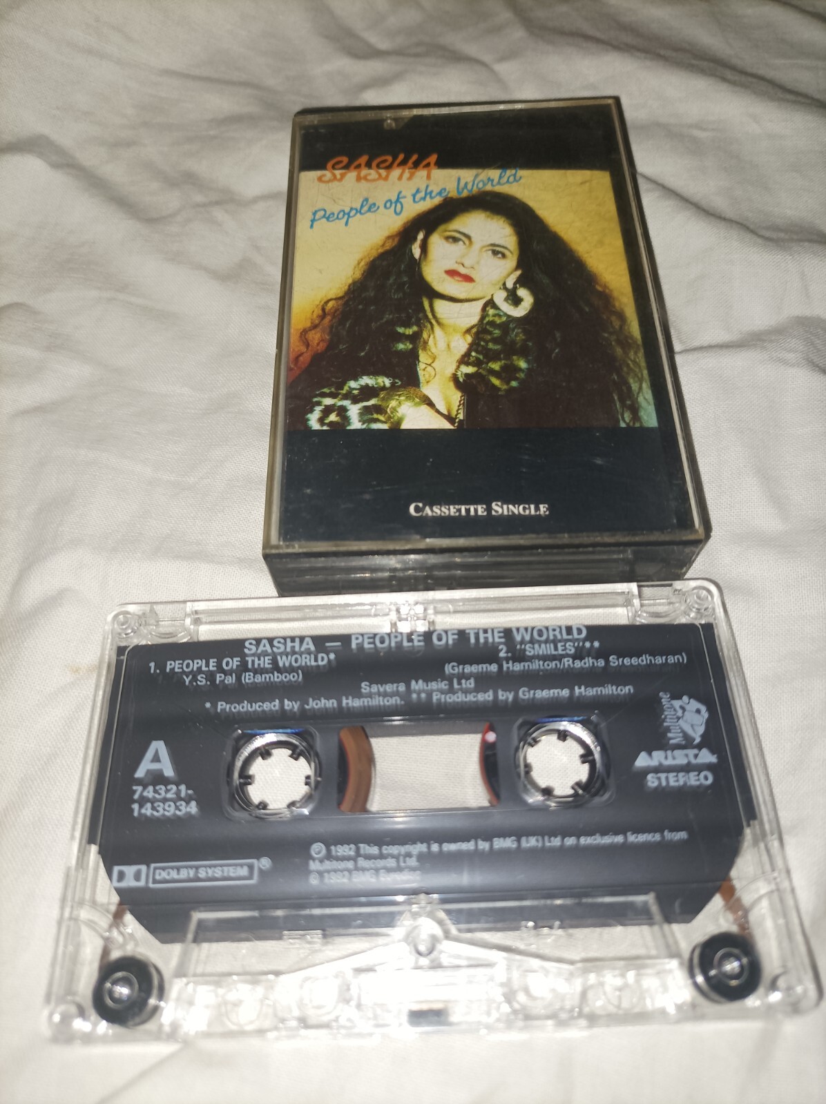 Sasha People Of The World Cassette TESTED