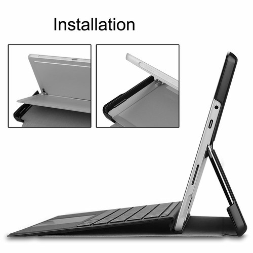 Folio Ultra Slim Leather Stand Case Cover For Microsoft Surface Go 1 2 3 4th - Picture 72 of 80