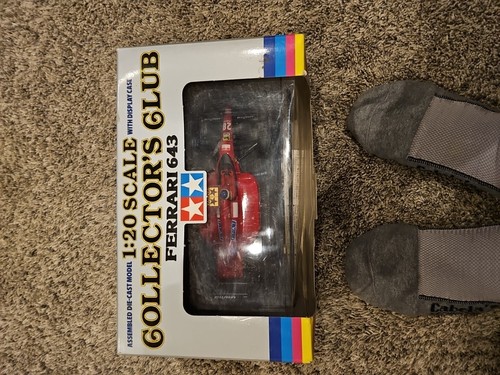 TAMIYA FERRARI 643 J. ALESI Scale 1:20 COLLECTOR'S CLUB DIE-CAST MODEL!! - Picture 7 of 8