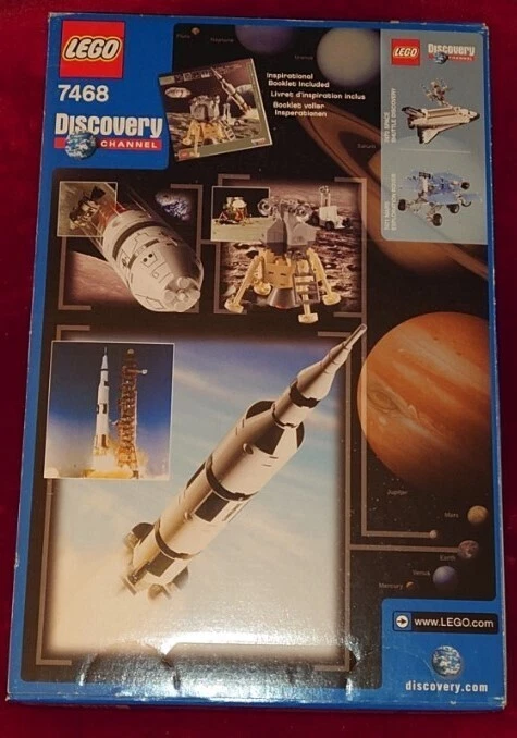 Lego Discovery Channel 7468 Saturn V Space Rocket Sealed Nasa [From Japan] EXP!! - Image 2 of 2