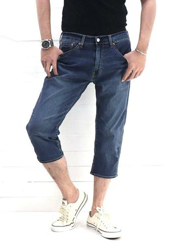 regular cropped stretch jeans