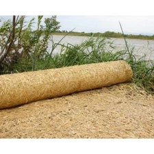 Vapor Barrier Supply - 100% Biodegradable Straw/Coconut Erosion Control Blanket