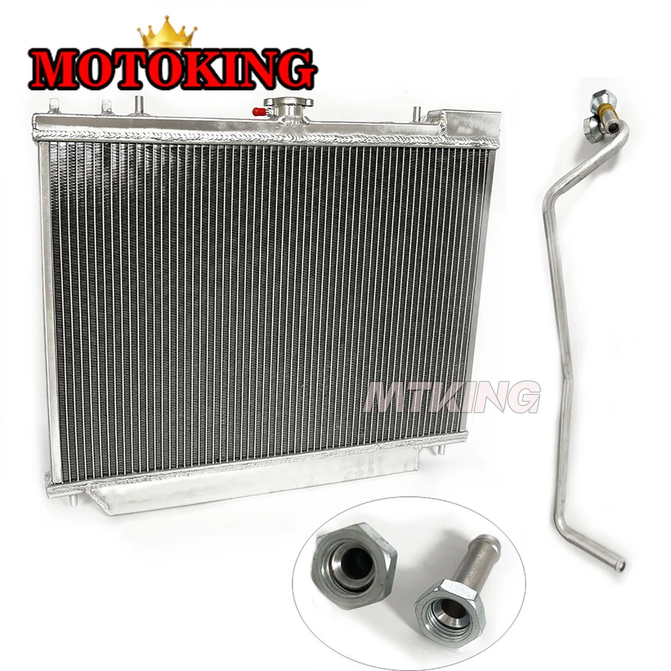 Алюминиевый радиатор для Isuzu Rodeo 1998-2000 1999 /Isuzu Amigo 1998-2004 3,2 л V6 - Изображение 2 из 4