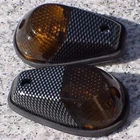 Suzuki GSXR600 GSXR750 GSXR1000 GSXR1100 CARBON/SMOKE Flush Mount Turn Signals