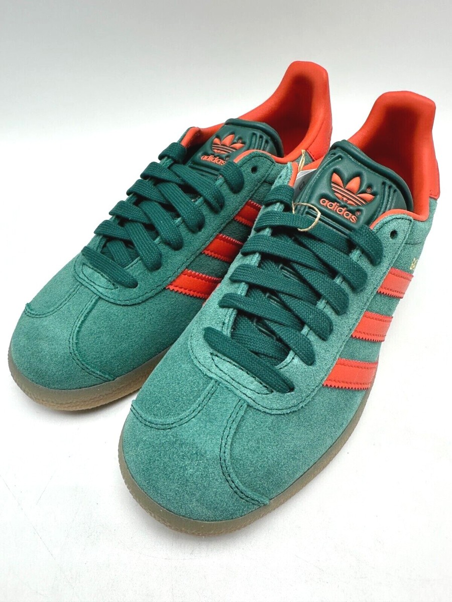 ADIDAS Gazelle Collegiate Green Preloved Red IG6200 Men's