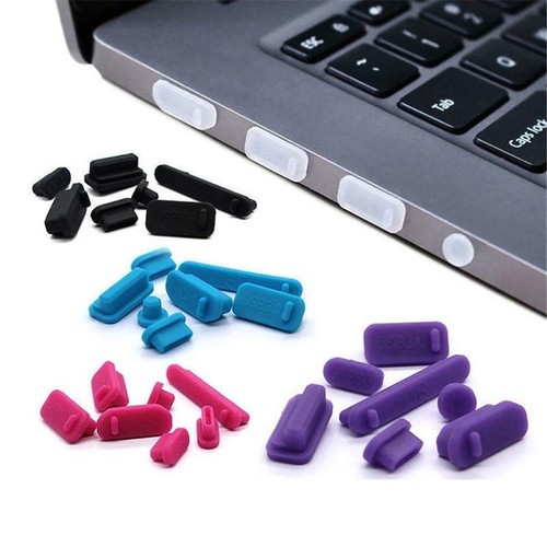 16 Pcs Silicone Anti Dust Cover Cap Protector for Desktop PC Laptops - Zdjęcie 8 z 19