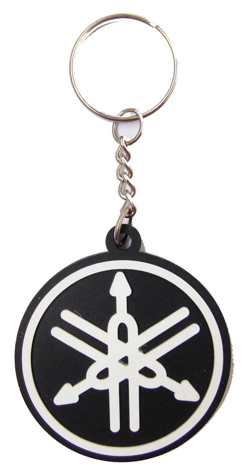 New rubber Yamaha Motorcycle Racing keychain/keyring. Collectible Gift