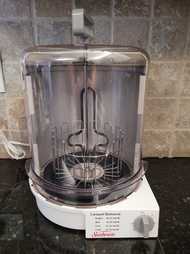 Sunbeam Oster Carousel Rotisserie Oven ER-100 Chicken Beef Pork