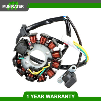 Magneto Stator 11 Coil Pole For GY6 125CC 150CC Scooter ATV Go Kart SUNL JCL E2