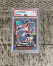 2019 Panini Prizm Red Ice Gardner Minshew II Rookie #322 PSA 10 GEM MINT RC