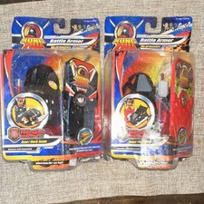 Kung Zhu Battle Armor Ninja Warriors Set w/ Tablet of Zhu Power Azer Yama