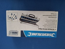 Silverline 1/4" TCT Router Bit Set 24pce Hardened Steel Shanks BRAND NEW