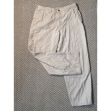 Columbia Men's Size 36x32 Roc Tan Khaki Cotton Utility Cargo Hiking Pants
