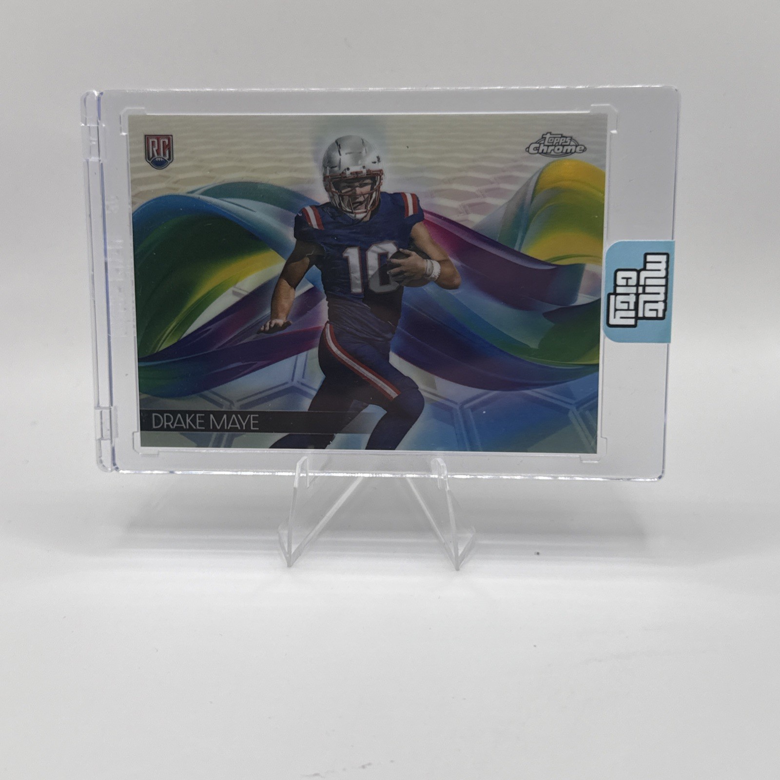 Drake Maye RC Helix SSP Case Hit #H-9 2024 Topps Chrome Football Patriots Rookie