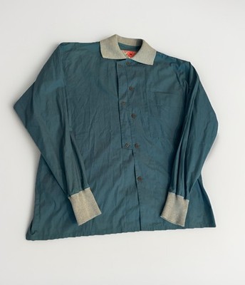 RARE 1980s Workers for Freedom Men's 100% Cotton Pocket Shirt Jacket Size L 