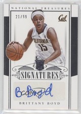 2015 National Treasures College Rookie Signatures 21/99 Brittany Boyd Auto 1b8m
