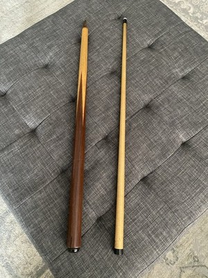 Vintage Butterfly Splice Two-Piece Pool Billiard Cue