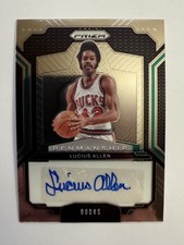 2024-25 Panini Prizm - Penmanship Lucius Allen #PNM-LCA (AU)