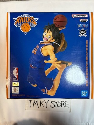 Set of 2 ONE PIECE x NBA MONKEY D.LUFFY & CHOPPER's PLUSH NEW YORK